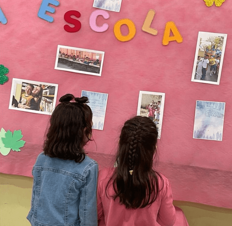 Crianças na escola